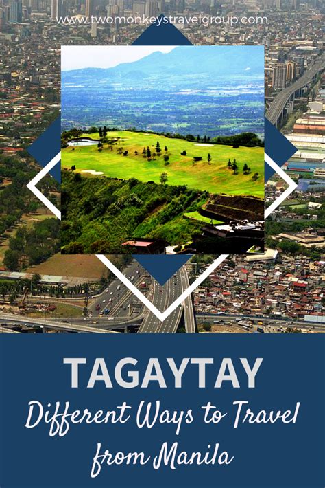 manila to tagaytay travel time